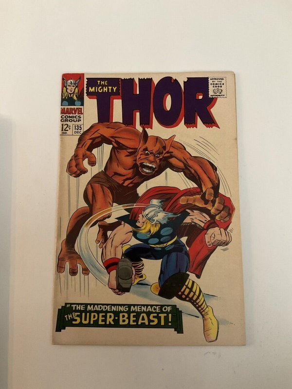 Thor 135 Fine/Very Fine Fn/Vf 7.0 Marvel