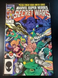 Secret Wars #6 FN- Marvel Comics c213