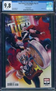 Jane Foster & The Mighty Thor #1 1:25 Coccolo Ratio Variant CGC 9.8
