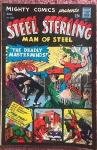 Mighty Comics #49 (1967)steel sterling (man of steel!)
