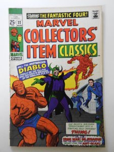 Marvel Collectors' Item Classics #22 (1969) Lee/Kirby FF Stories VG/Fine...