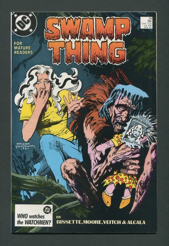 Swamp Thing #59  (2nd Series)  8.0 VFN   April 1987