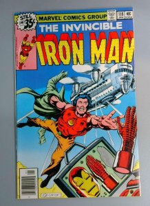 Iron Man #118, VF/NM 1st James Rhodes Marvel Comics 1979 JR1