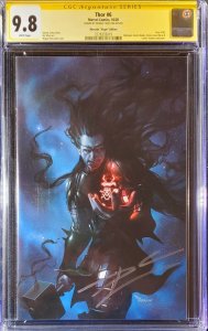 ?? Thor #6 Miguel Mercado Virgin Variant CGC SS 9.8 Signed by Donny Cates