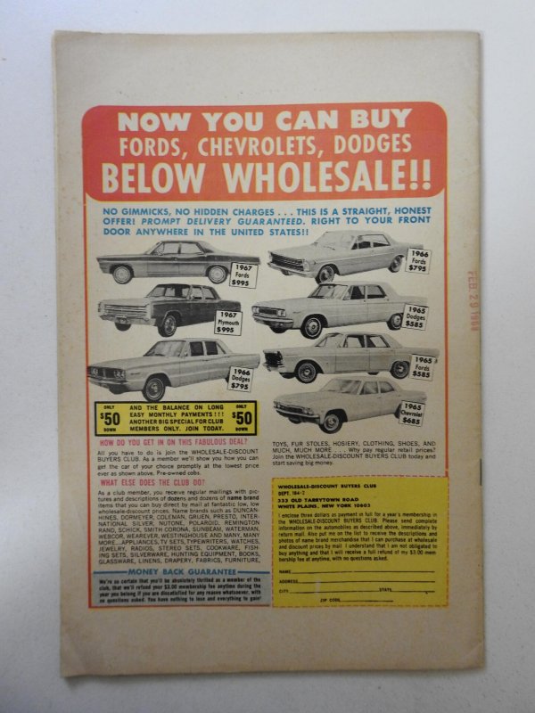 Space Adventures #2 (1968) FN- Condition!