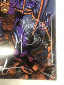 Araknis (1996) # 1 (FN/VF) Triple Signed • Mystic Comics • Michael Ortiz • Rix