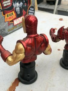 Iron Man 3 pack Silver Centurion Modern Retro Marvel Bowen Mini Bust 2235/2500