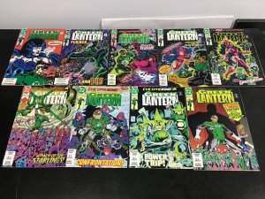 9PC GREEN LANTERN LOT (8.0)  #20-24, 26-29!! 1992