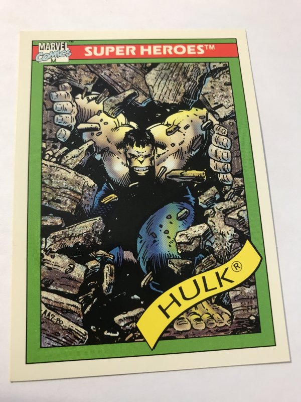 HULK (Gray) #17 : card : 1990 Marvel Universe Series 1, NM/M, Incredible