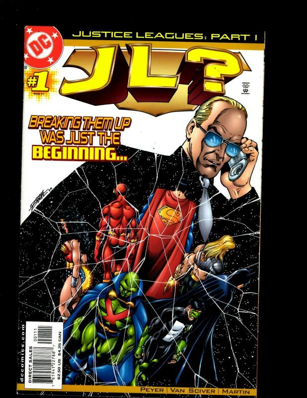 12 Comics JLA 119 120 121 122 123 124 125 JL? 1 JLA 1 Secret Files 1 3 + GK31