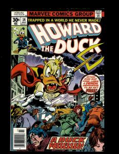 Lot of 12 Howard the Duck Comics #5 6 9 10 11 12 13 14 15 16 17 Annual #1 GK18