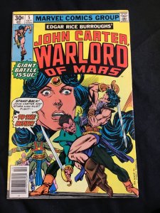 John Carter Warlord of Mars #5 (1977) (VF)