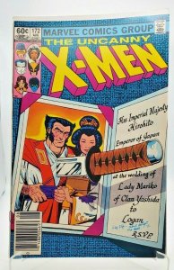 Uncanny X-Men #172 (1983) Newsstand Edition NM-/NM