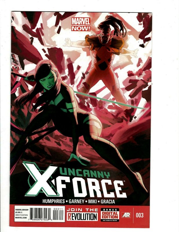 12 Uncanny X-Force Marvel Comics # 30 31 32 33 34 35 Now! 1 2 3 4 6 9 Storm J456
