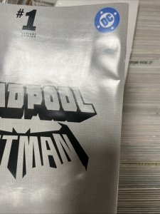 (2025) MARVEL&DC DEADPOOL BATMAN 1 1:200 CAPULLO SKETCH VARIANT COVER