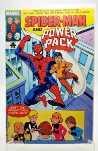 SPIDER-MAN and POWER PACK #1, NEA Child Abuse Promo (1984) Marvel  NM !!