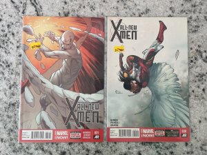 2 All New X-Men Marvel Comic Books # 30 31 NM Wolverine Hulk X-Force 11 J838