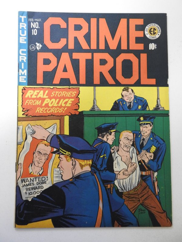 Crime Patrol #10 (1949) FN+ Condition!