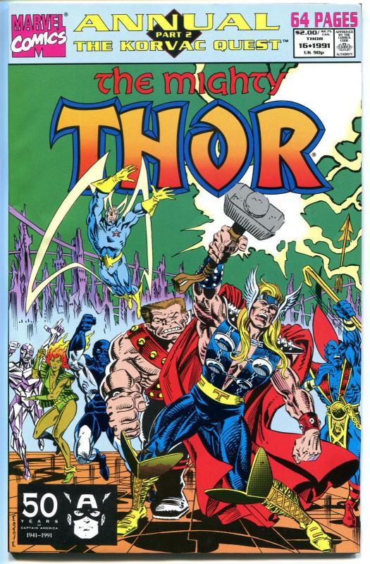 THOR #16 Annual, VF/NM, God of Thunder, Guardians of the Galaxy, more in store