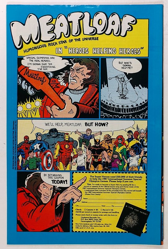Fantastic Four #308 (1987) Newsstand