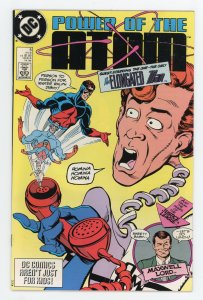 Power of the Atom #5 (1988 v1) Roger Stern Elongated Man Justice League Inter...