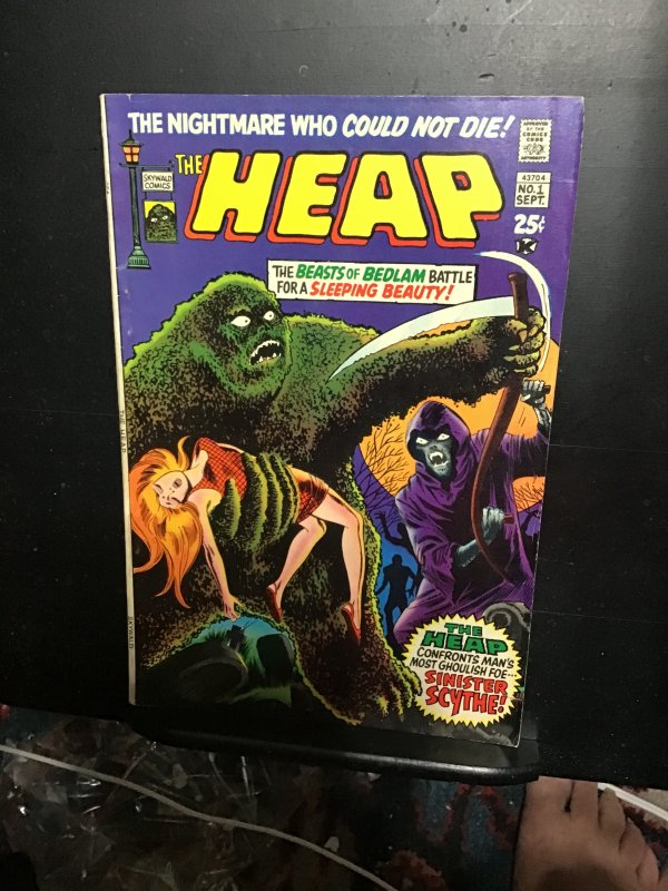 The Heap (1971) 1st Appearance the Heap! High-grade key! Sinister Sythe! VF Wow