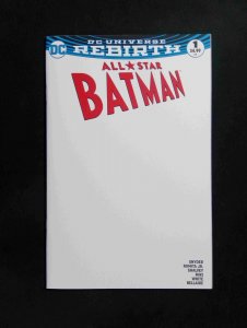 All Star Batman #1E  DC Comics 2016 NM-  Variant Cover