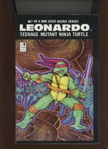 Leonardo #1 - 2nd Appearance of the Shredder! (6.0/6.5) 1986