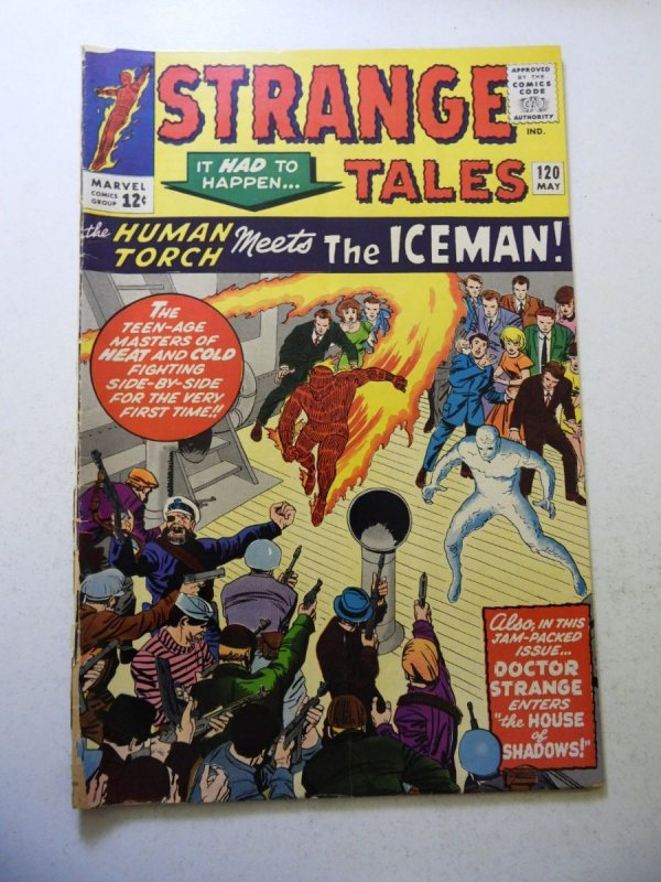 Strange Tales #120 (1964) FR/GD Condition 2/3 book length spine split