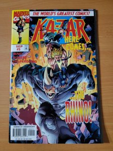 Ka-Zar v3 #5 ~ NEAR MINT NM ~ 1997 Marvel Comics
