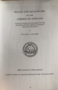 Beads and bead work of the American Indians, Orchard, 2020