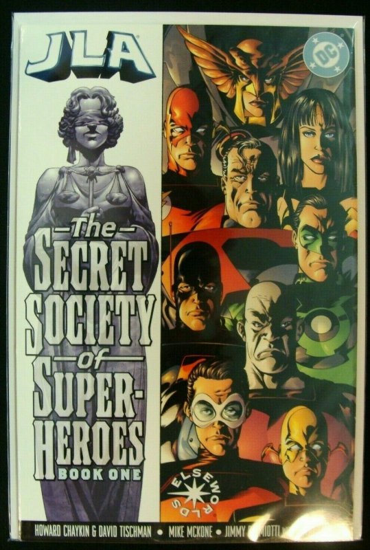 DC JLA The Secret Society of Super-Heroes Books One & Two Elseworlds 1 & 2