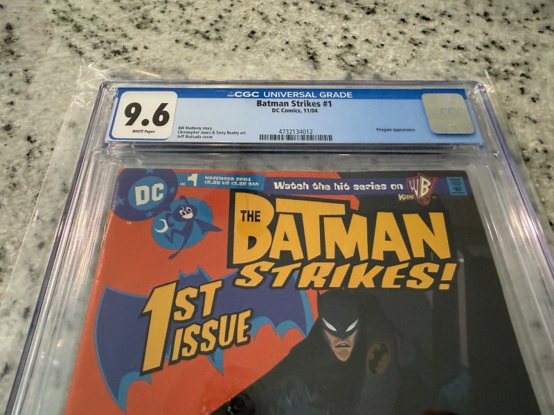 The Batman Strikes # 1 CGC Graded 9.6 DC Comic Book 1st Print 2004 Joker JH36
