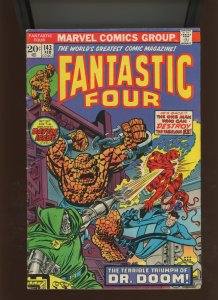 (1974) Fantastic Four #143: BRONZE AGE! WE COMBINE SHIPPING! (4.0)