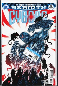 Cyborg #10 Variant Cover (2017) Cyborg