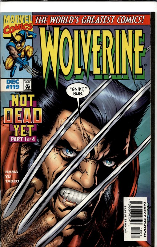 Wolverine #119 (1997) Wolverine