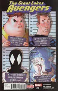 The Great Lakes Avengers #2 Comic Book 2016 - Marvel