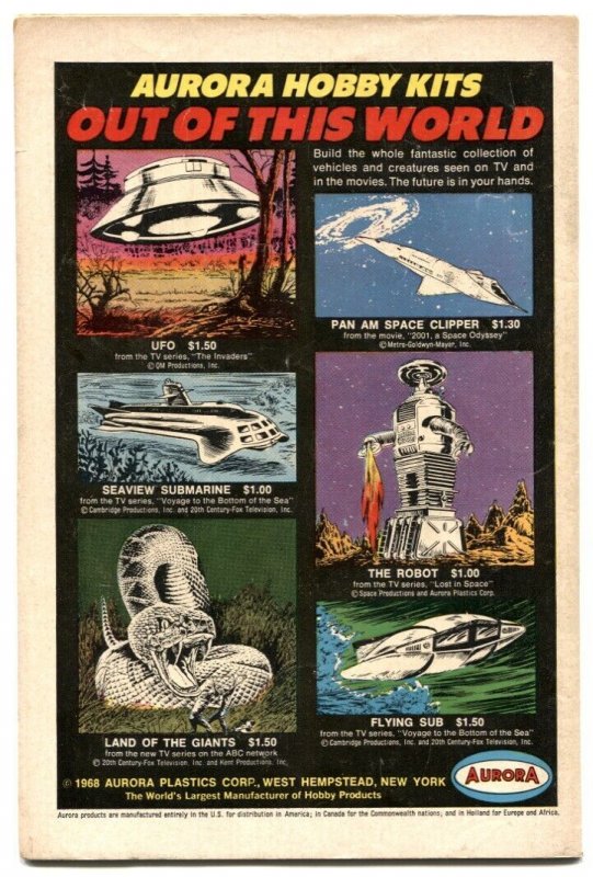 Strange Adventures #215 1968- DEADMAN- Neal Adams VG+