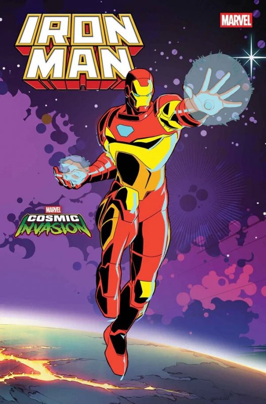 IRON MAN #1 ? MARVEL COSMIC INVASION VARIANT SIGNED BY JOSH WILLIAMSON