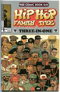 HIP HOP Family Tree Three-in-one, NM, FCBD, 2015, more Promo/items in store
