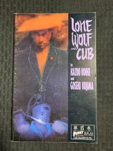 1988 LONE WOLF AND CUB #15 by Kazuo Koike VG 4.0 1st First Publishing