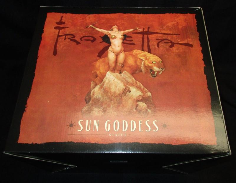 Frank Frazetta Sun Goddess Statue Limited Edition #243/2000