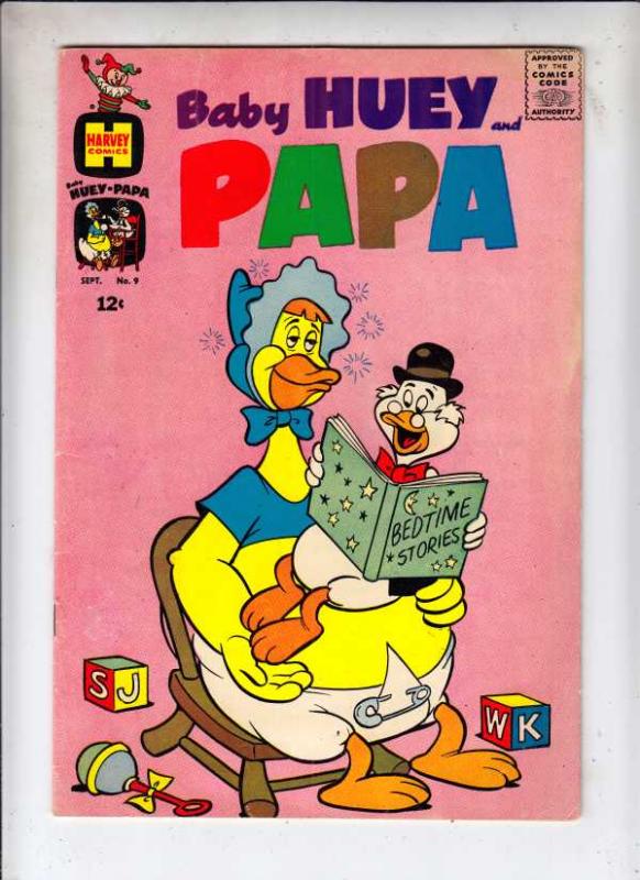 Baby Huey and Papa #9 (Sep-63) VF/NM High-Grade Baby Huey