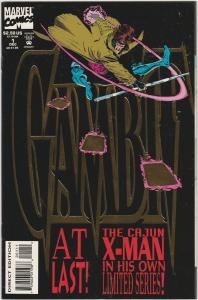 4 Gambit Marvel Comic Books # 1 8 17 23 X-Men Sabretooth Bullseye Ego AH3