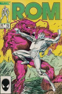 Rom #70 FN ; Marvel | Spaceknight Bill Mantlo