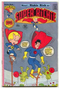 Super Richie #4 1976- Harvey Comics Richie Rich FN