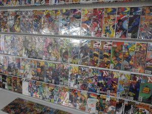 Huge Lot 120+ Comics W/ X-Men, X-Factor, Titans, +More Avg VF- Condition!