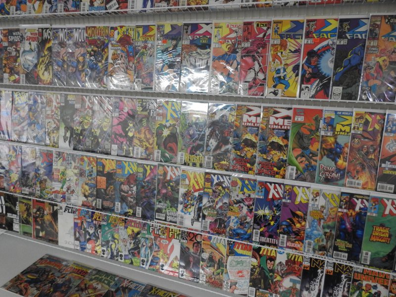 Huge Lot 120+ Comics W/ X-Men, X-Factor, Titans, +More Avg VF- Condition!