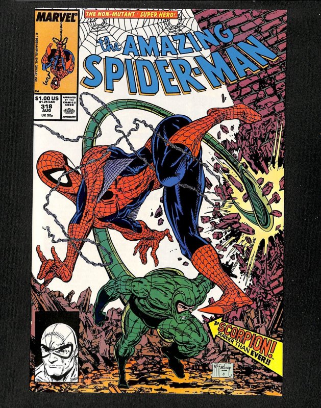 Amazing Spider-Man #318 McFarlane Scorpion!