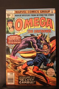Omega the Unknown #10 (1977) High-Grade NM- 1st Dessert Demon Wow!
